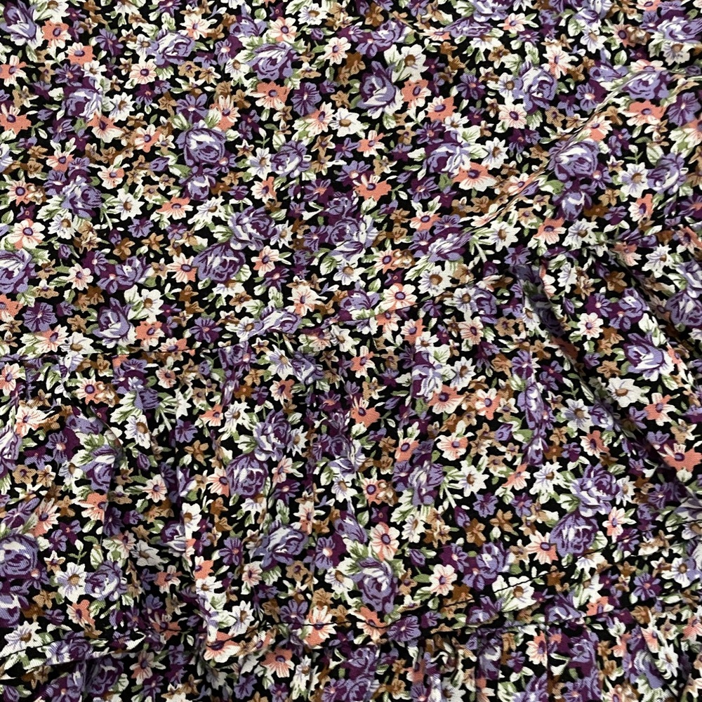 Floral Ruffle Mini Skirt - Picture 6 of 7